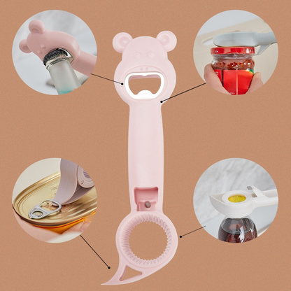 (🔥 Hot Sale-50% OFF💥) Multifunctional 4-in-1 Bottle Opener - BUY 2 GET 1 FREE NOW!