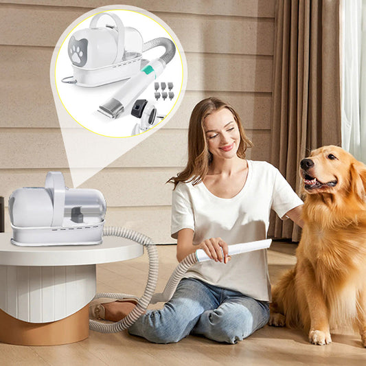 🔥2025 Hot Sale✨Multi-Functional Pet Grooming & Hair Vacuum Kit